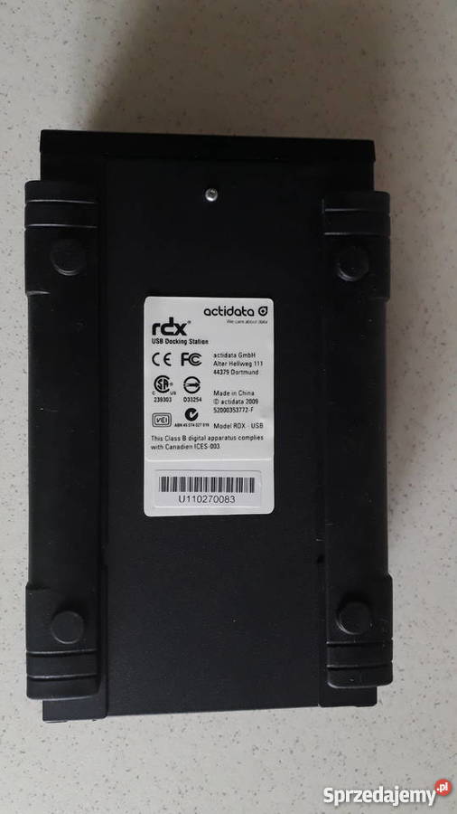 Zewnętrzna stacja dokująca actiDisk RDX USB30 Poznań sprzedam