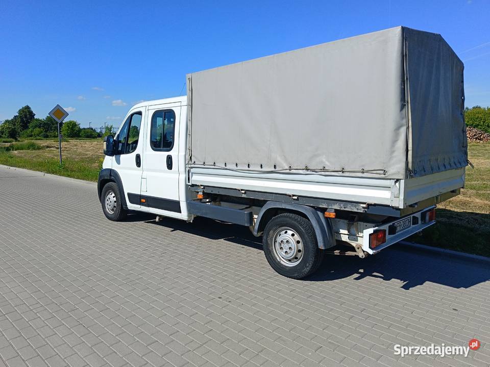 Citroen Jumper 2 2 hdi Doka Brygadówka 7 osobowy Rok produkcji 2008 Grajewo