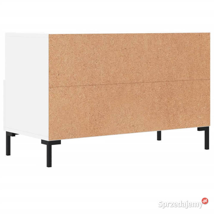 Szafka pod TV biała 80x36x50 materiał Warszawa