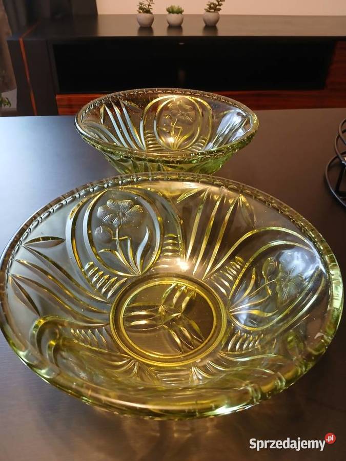 Miski szklane vintage Wiewiórka