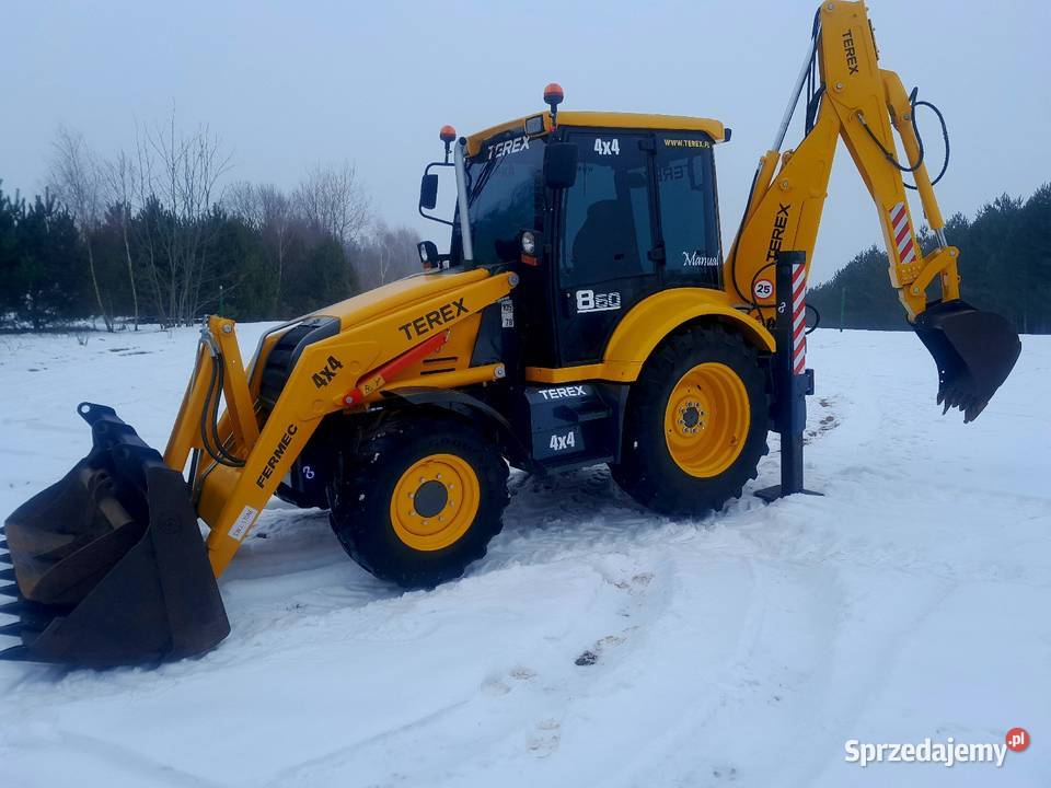 Koparko ładowarka Fermec Terex nie Skorzeszyce