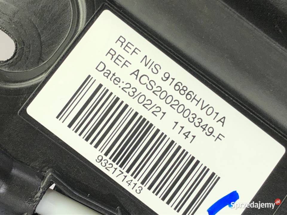 ROLETA DACHU SZYBERDACHU PANORAMA NISSAN QASHQAI