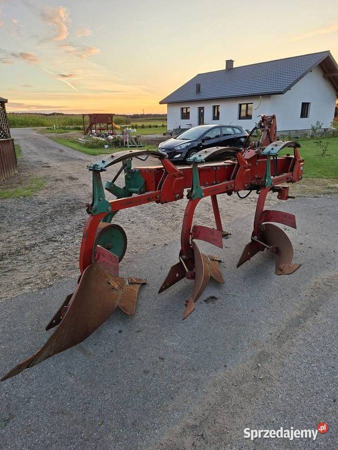 Pług Kverneland 3 skibowy vario AD85 4 ab 16 nieuszkodzony Raczki