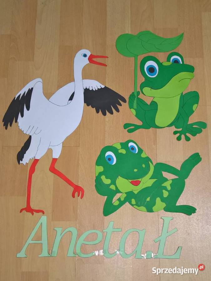 Dekoracje dwustronne wiosennoletnie z brystolu Garwolin