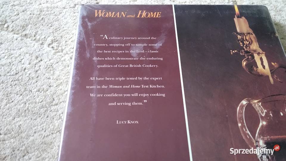 Woman and Home Great British Cookery Lucy Knox Gdańsk sprzedam
