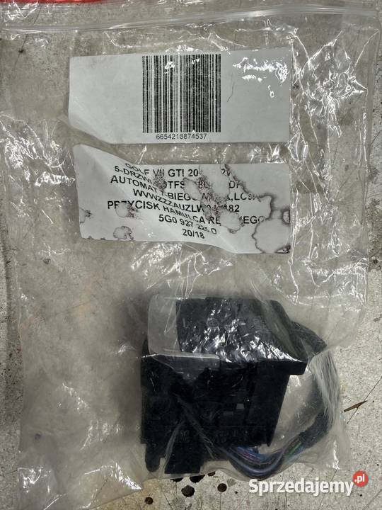 Włącznik hamulca ręcznego autohold VW Golf VII Układ hamulcowy sprzedam