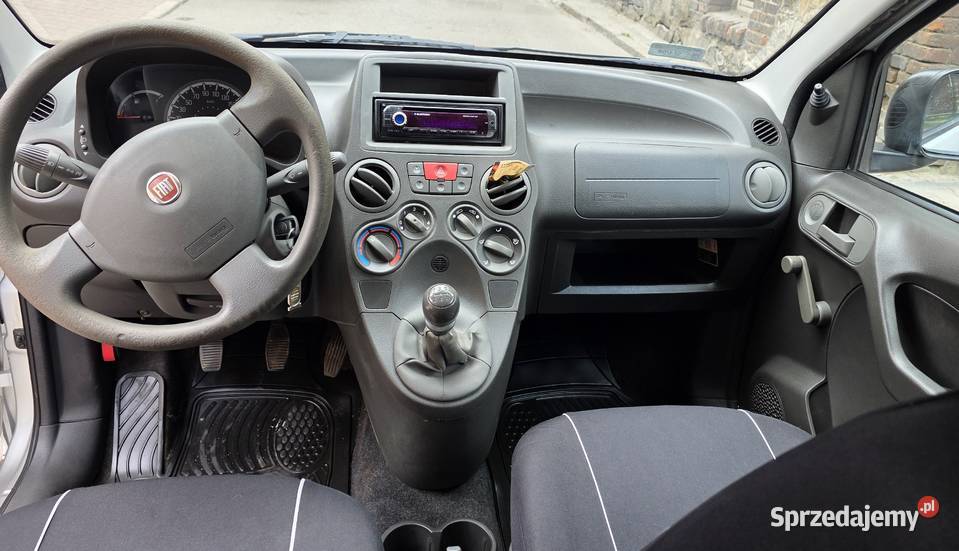 Fiat Panda II 12 2011 r Klima Wspomaganie Abs Bytom