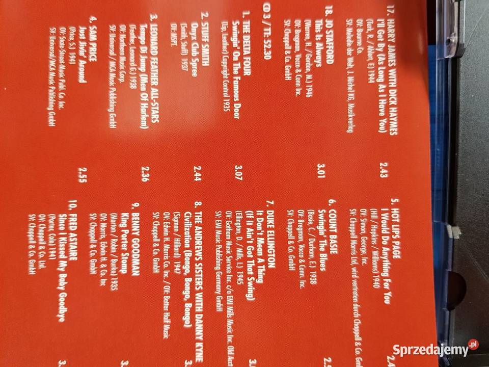 swinging jazz club cool hotblues 3 płyty cd 3 i więcej