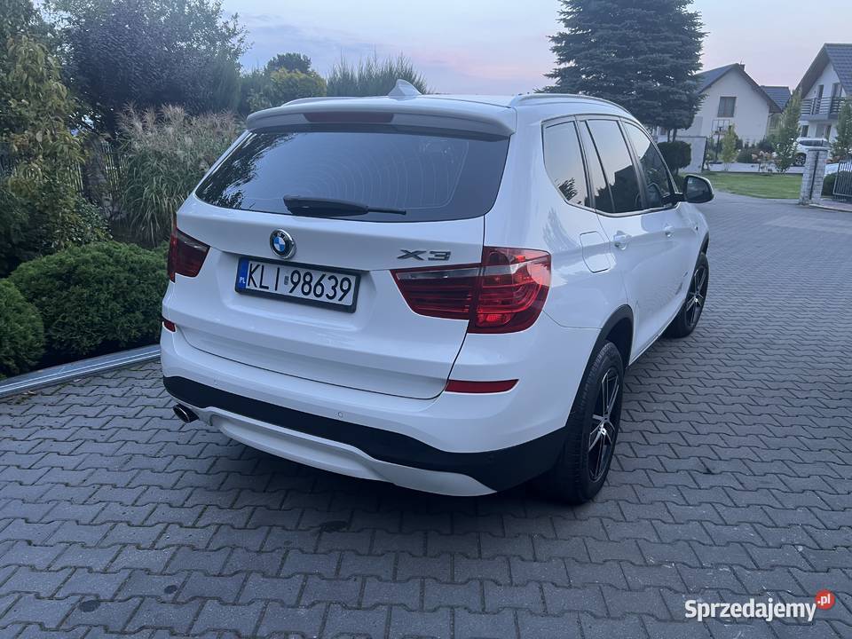 BMW X3 2014 MPAKIET POLIFT bezwypadkowy Salon diesel Słopnice