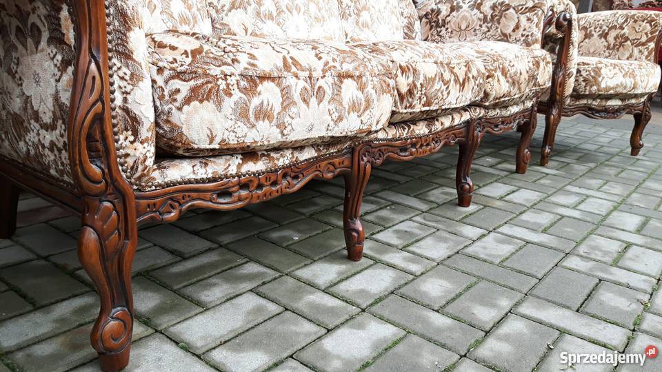Komplet Ludwikowski sofa 3 osobowa plus dwa Piła