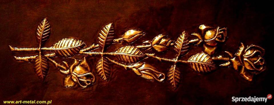 Metaloplastyka Płaskorzeźby Tablice Rękodzieło