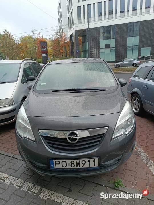 Opel Meriva r 2010 benzynaLPG MPV Opel Warszawa