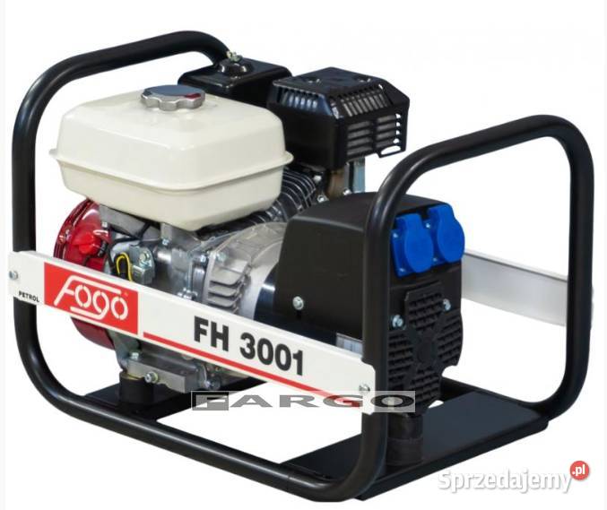 Agregat prądotwórczy FOGO FH3001 3kW silnik Honda GX200