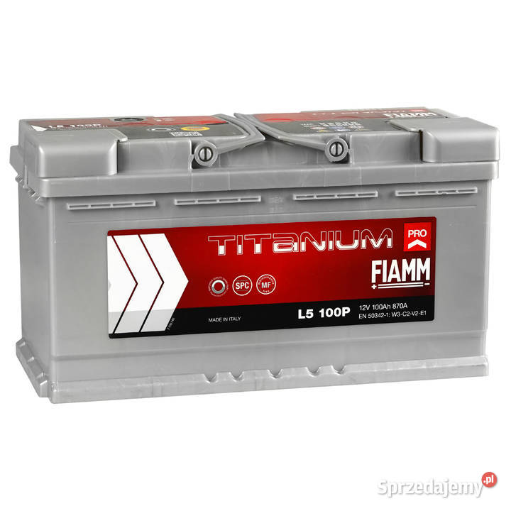 Akumulator 100Ah 870A FIAMM TITANIUM PRO Prawy Akumulatory Poznań