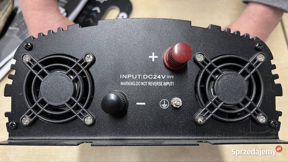 Przetwornica 24V na 230V 1500W Mielec