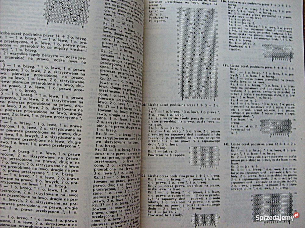 Album splotów na drutach Irena Szymańska Gniezno