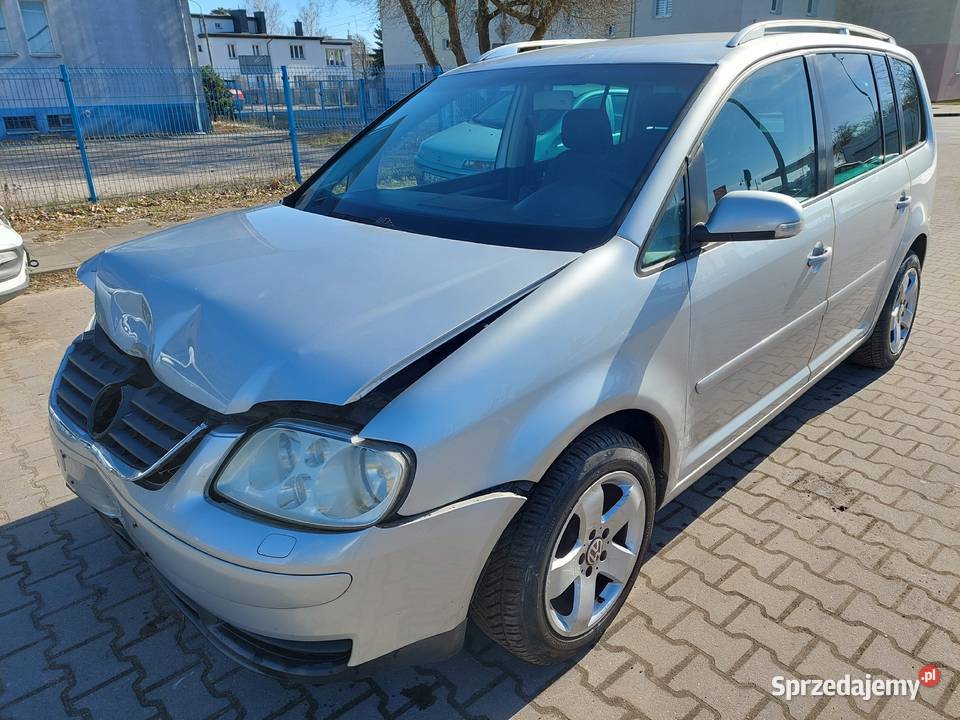 VW TOURAN 20TDI Automat Kamera Alu felgi w Rok produkcji 2008 Motoryzacja kujawsko-pomorskie Bydgoszcz
