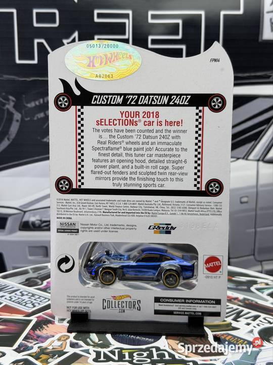 Hot Wheels RLC Custom 72 Datsun 240Z BOX 23 dolnośląskie