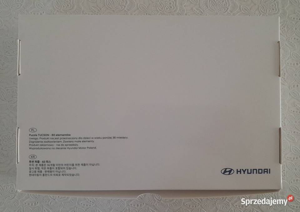 Oryginalny Zestaw Gadżetów Hyundai TUCSON Puzzle Lublin