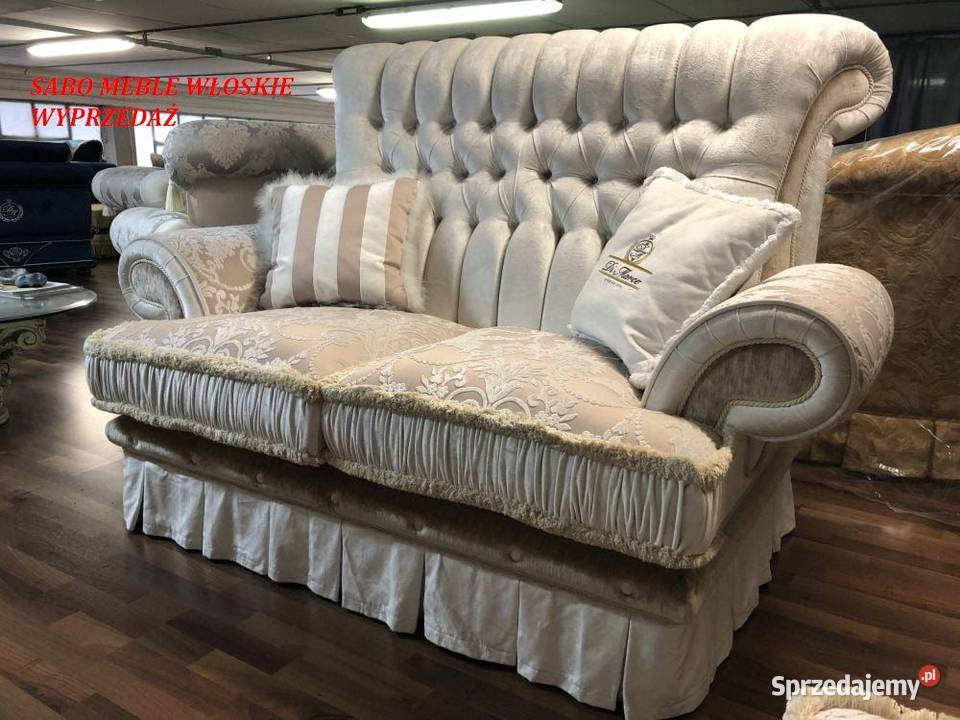 Zestaw sofa 3os sofa 2os Królowa wyprzedaż Dom i Ogród Przemyśl