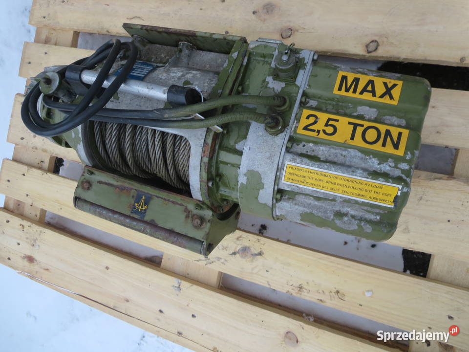 WYCIĄGARKA WCIĄGARKA SEPSON 25T MERCEDES WOLF Wąchock