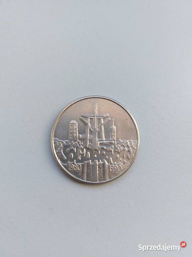 moneta 10 000 Solidarność PRL Poznań