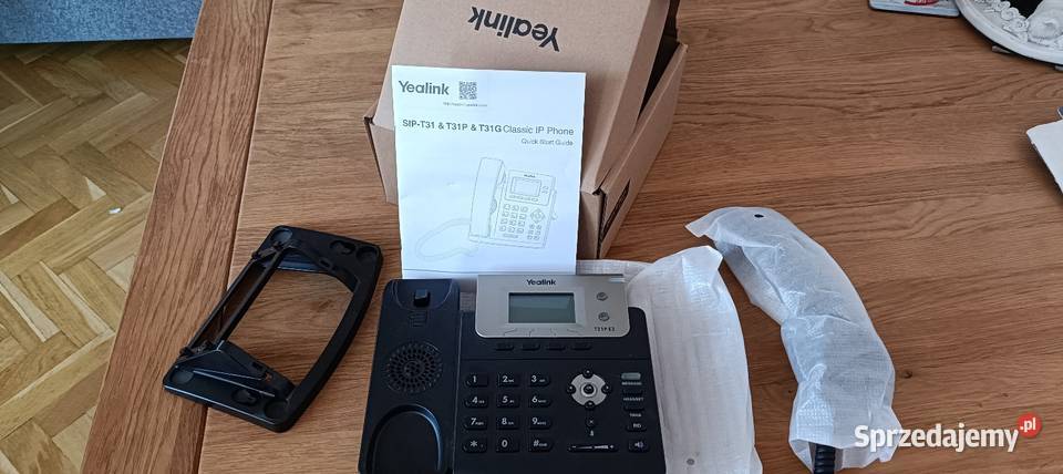 Telefon stacjonarny Yealink SIPT21P E2 Nowy sprzedam