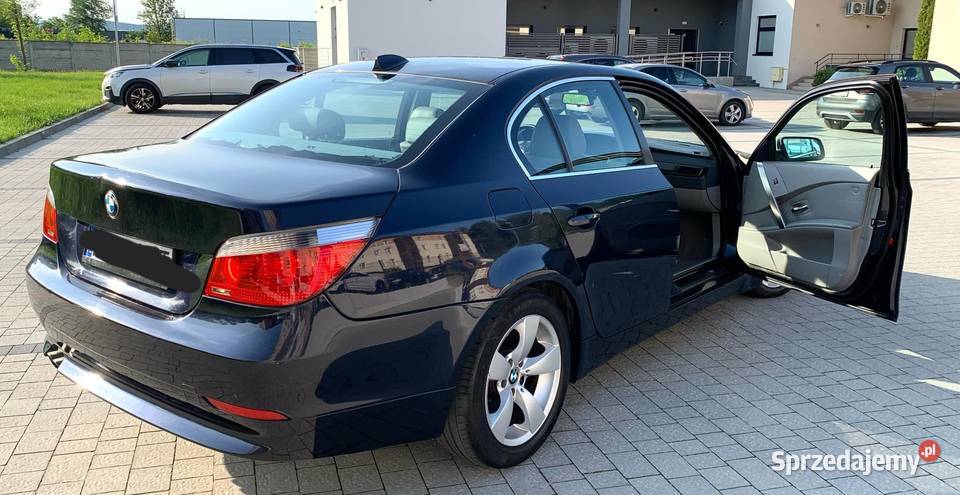 Sprzedam ładna bmw e60 2005 zero rdzy wspomaganie kierownicy Nowy Sącz
