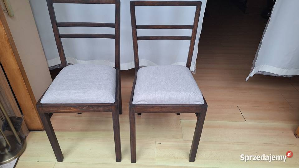 Krzesła GFM 205B Odbowione 2kpl Siedzisk Poznań
