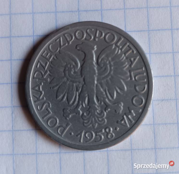 2 ZŁOTE 1958 POLSKA