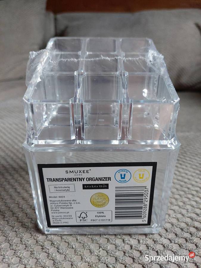 nowy SMUKEE transparentny organizer biżuterię i Kraków
