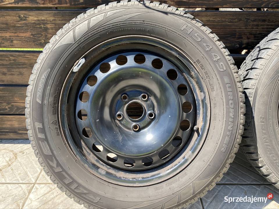Felgi stalowe z oponami zimowymi grupa VW 17 Pieszyce sprzedam