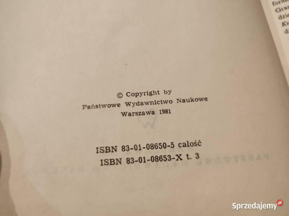 Historia filozofii Władysław Tatarkiewicz 3 tomy ISBN 9788381390408 Kielce