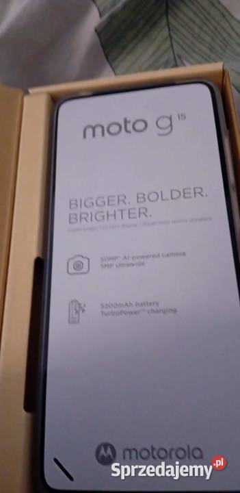 Telefon Motorola g15 nowa Siemianowice Śląskie