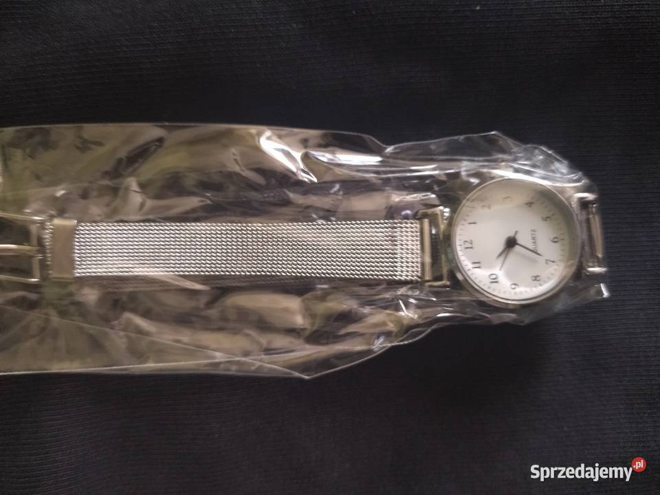 Zegarek damski nowy srebrny warmińsko-mazurskie Olsztyn