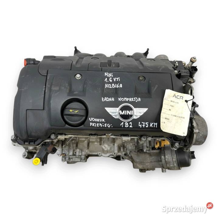 SILNIK N12B16A Mini Cooper R55 R56 R57 16 16V lubelskie Chełm sprzedam