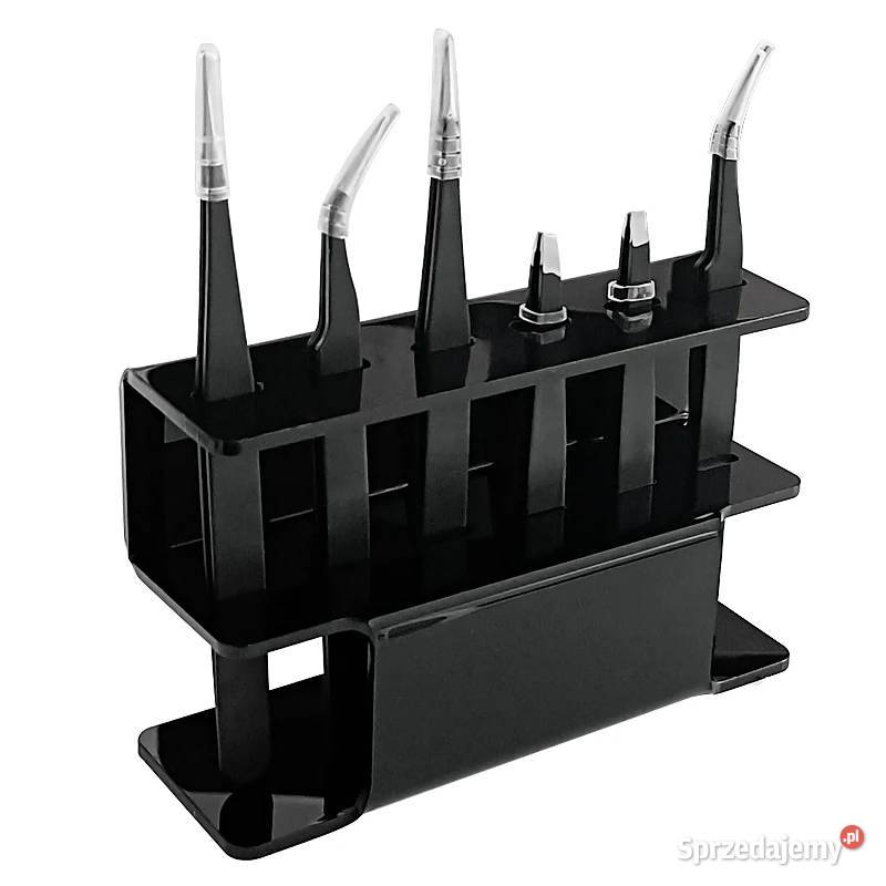 Elegancki organizer na pęsety Stylizacja rzęs Wyposażenie salonów Płock