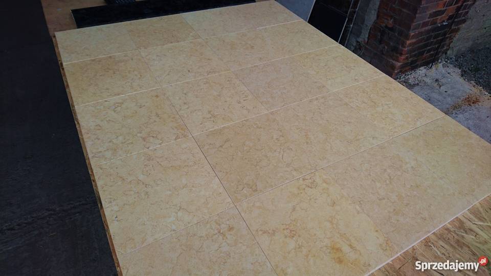 Płytki marmurowe GIALLO ATLANTIDE w piaskowym Niemcza