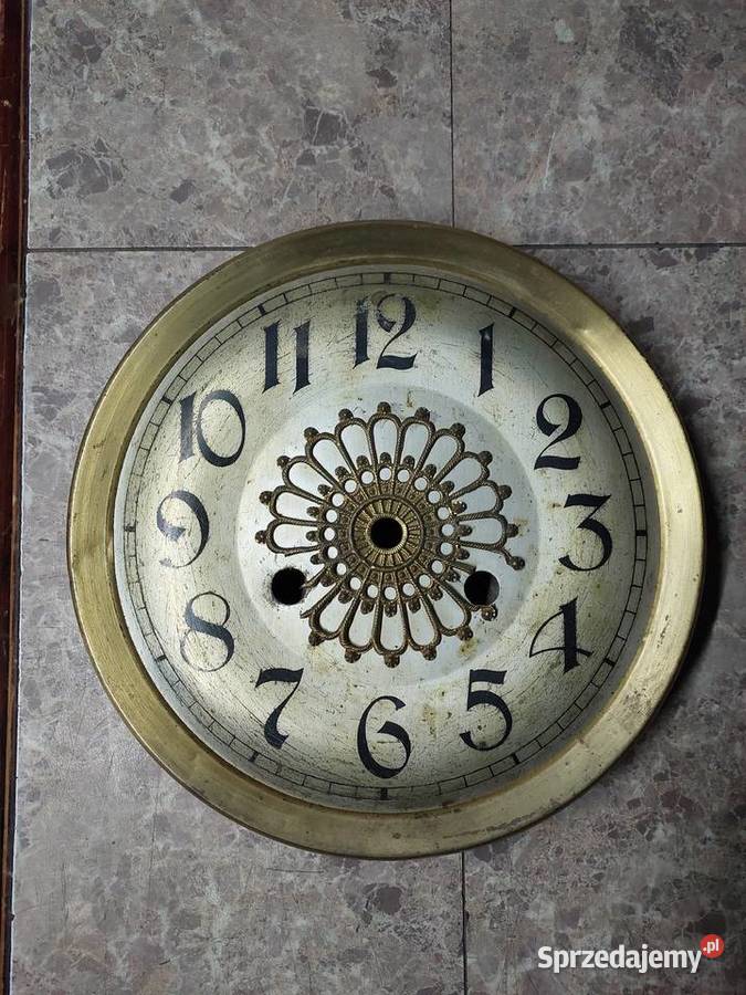 696 Tarcza starego zegara ściennego 185 56532 Tczew sprzedam