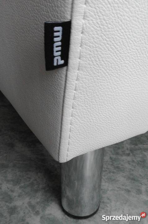 FOTELE BIAŁE marka PMW SKÓRA modyfikowana pomorskie Gdynia