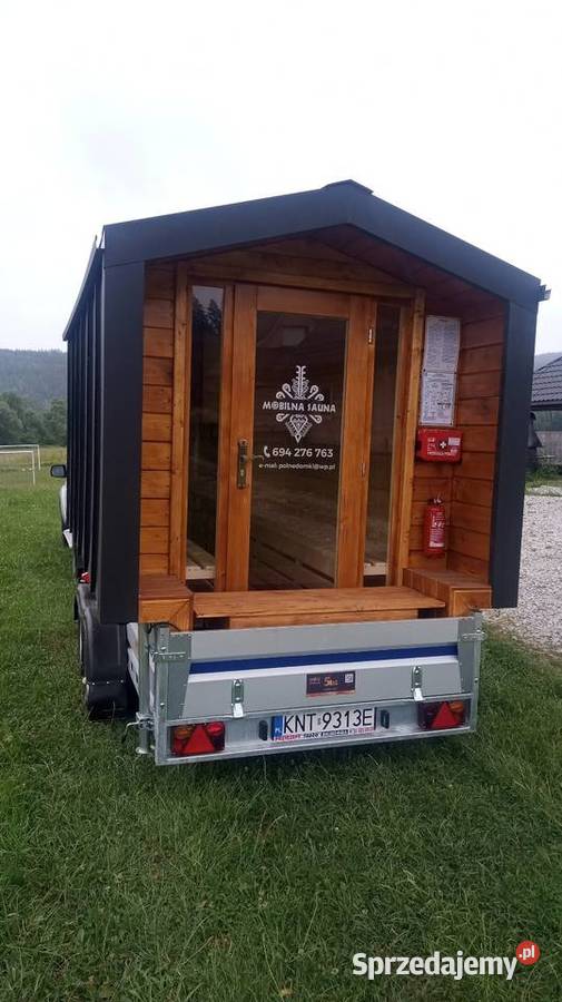 Mobilna sauna NOWA Zakopane