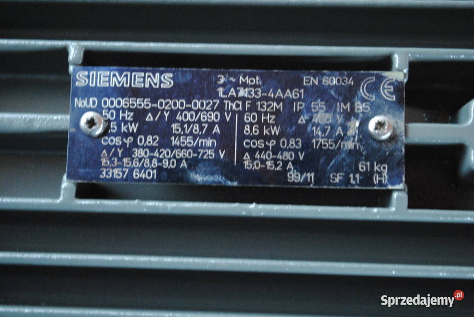 Motoreduktor 75kw 73obrmin Kargowa