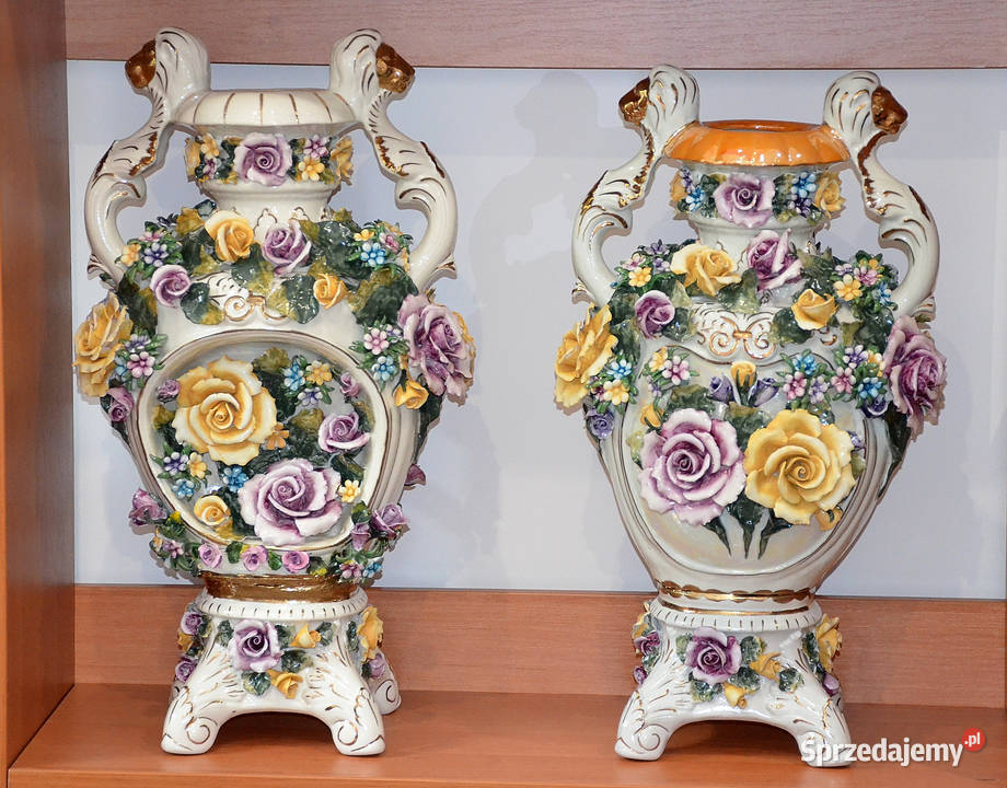 Roceram porcelana Waza Penelopa duża pięknie Porcelana i szkło wielkopolskie