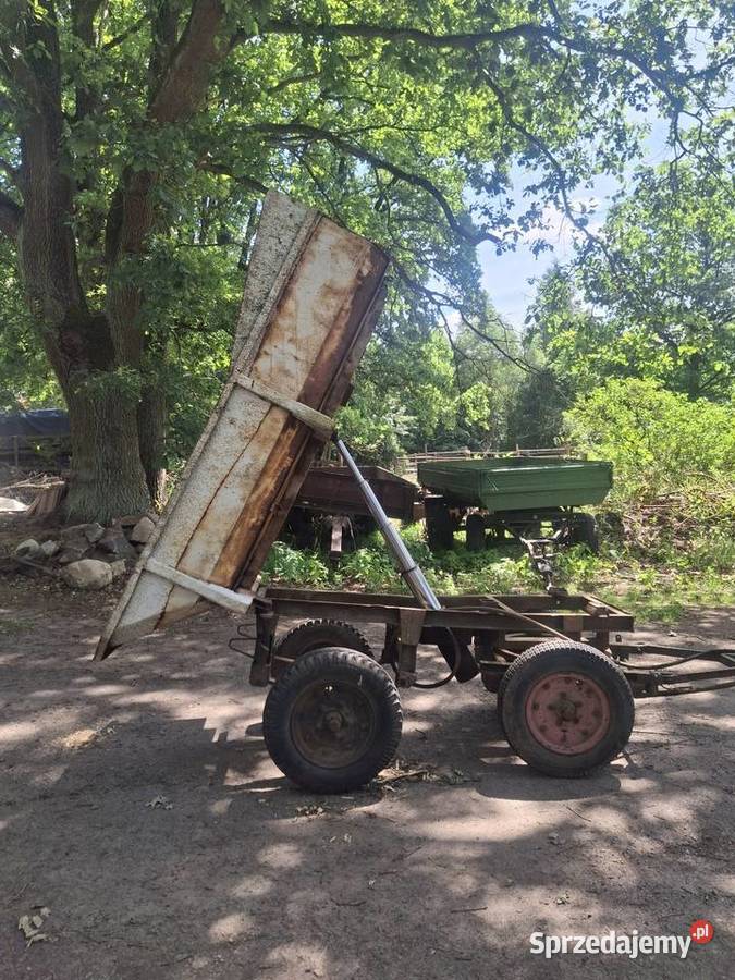 Przyczepka Multicar wywrotka minitraktorek Krosno Odrzańskie
