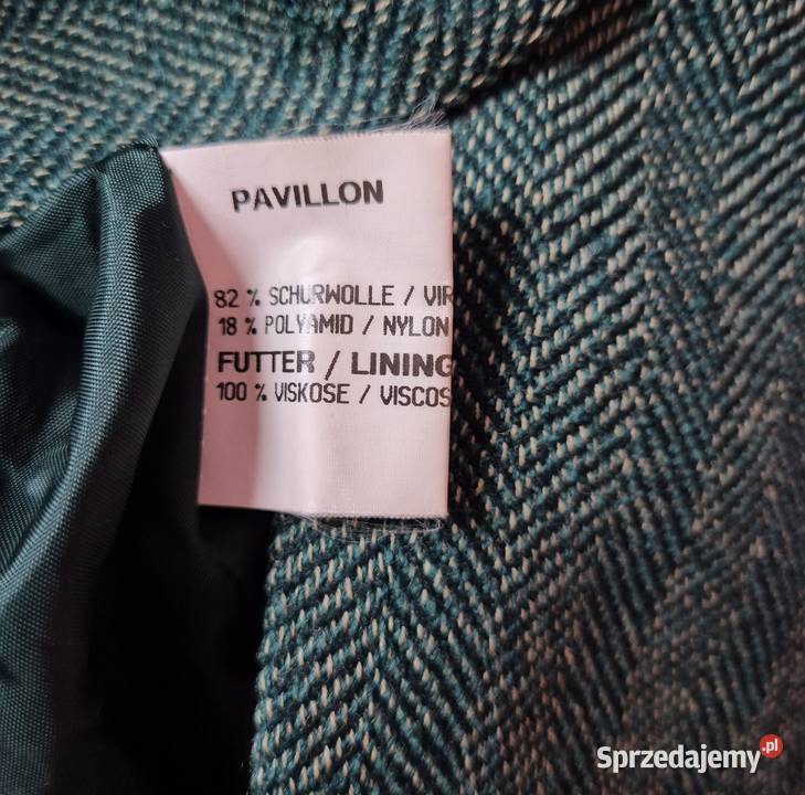 Tweedowa marynarka damska vintage rozmiar 44 Rozmiar 44(XXL) Brzesko