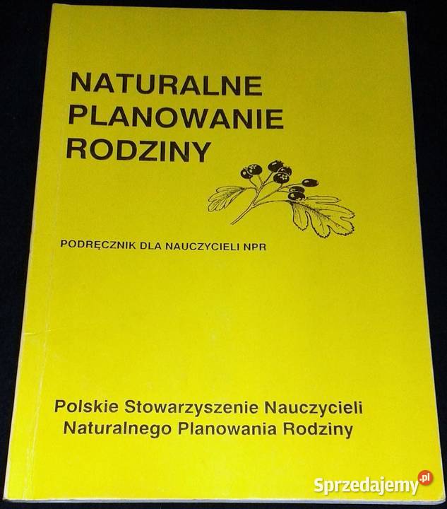 Naturalne planowanie rodziny Aniela Samoć Chełm sprzedam