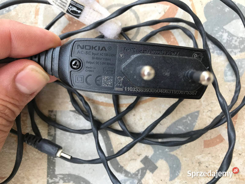 Ładowarka Nokia AC8E Kielce sprzedam