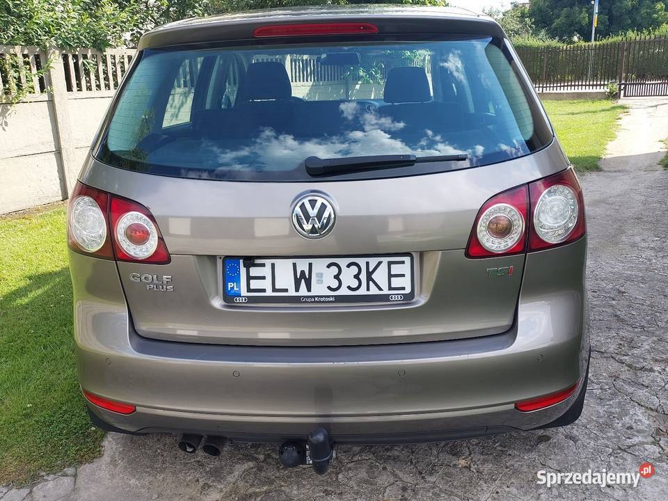 Volkswagen Golf plus 14 TSI 122 krajowy pierwszy światła LED