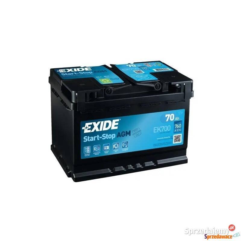 Akumulator EXIDE AGM STARTSTOP EK700 70Ah 760A Sanok