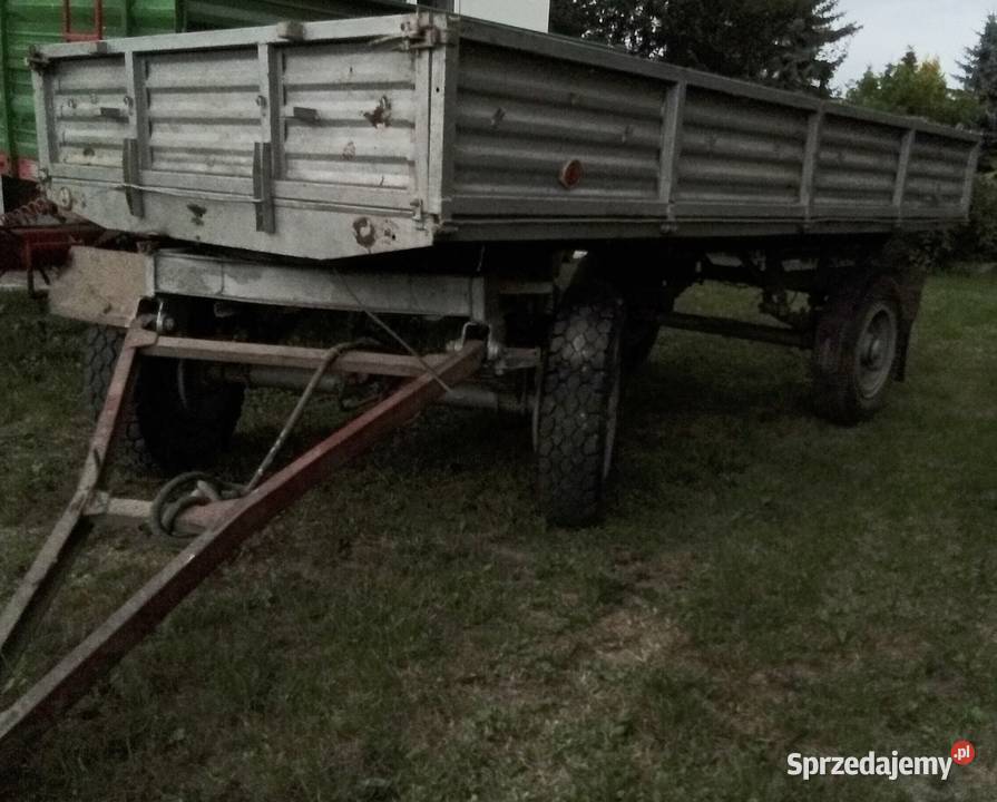Sprzedam przyczepę rolniczą SANOK D 50 podkarpackie Krzywa sprzedam